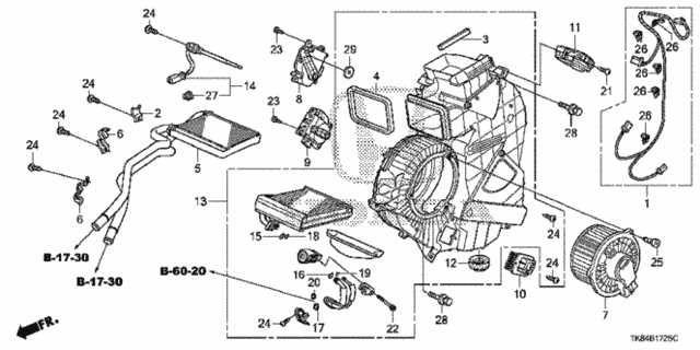 honda odyssey parts diagram