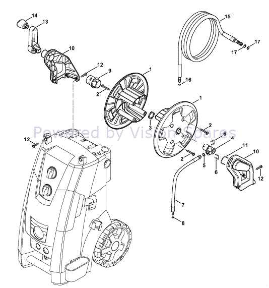 hose reel parts diagram