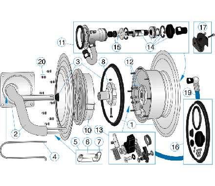 hose reel parts diagram