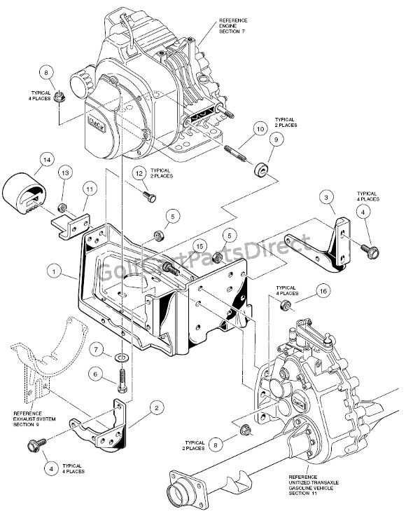 club car precedent parts diagram