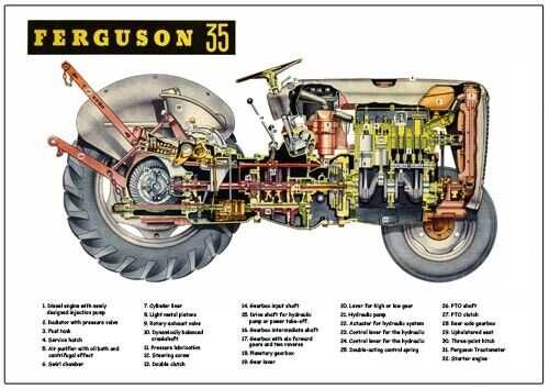 mf 35 parts diagram