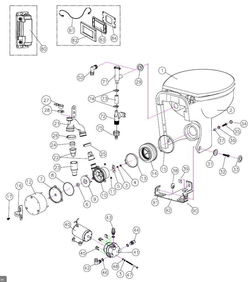 kohler marine generator parts diagram