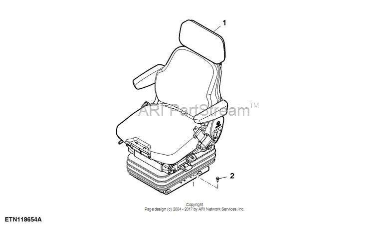 grammer seat parts diagram