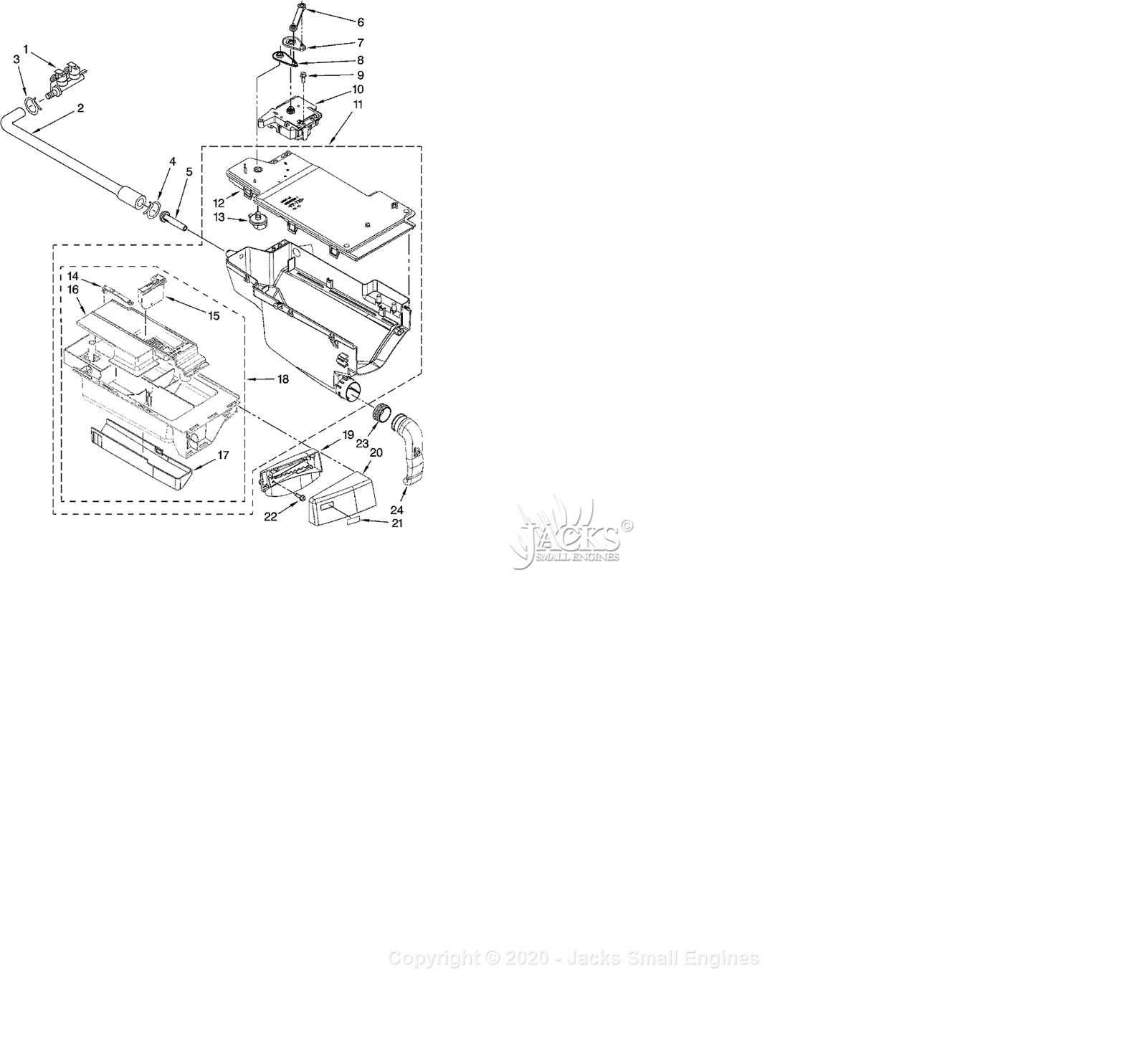 whirlpool washer parts diagram