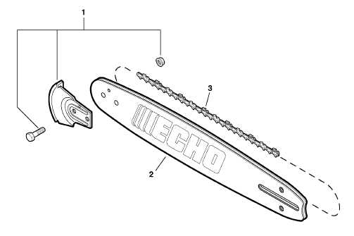 parts of a chainsaw diagram