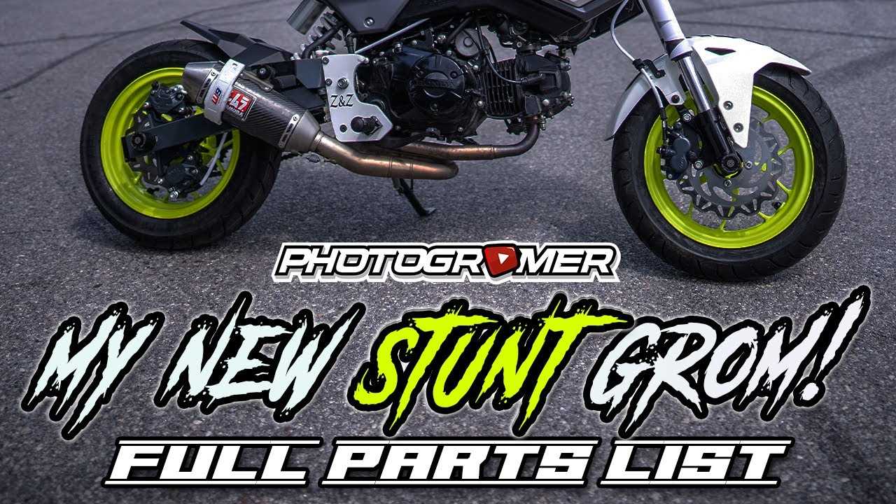 honda grom parts diagram