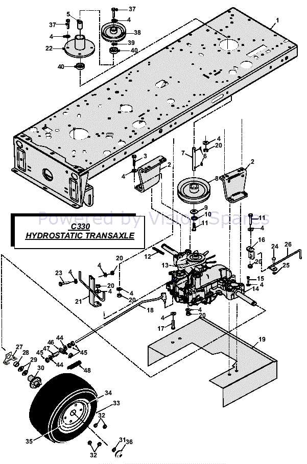 huskee lawn mower parts diagram