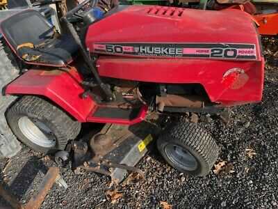 huskee riding mower parts diagram