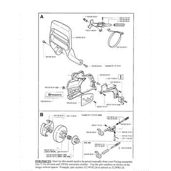 husqvarna 345 parts diagram