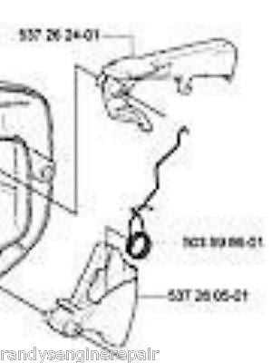 husqvarna 460 rancher parts diagram