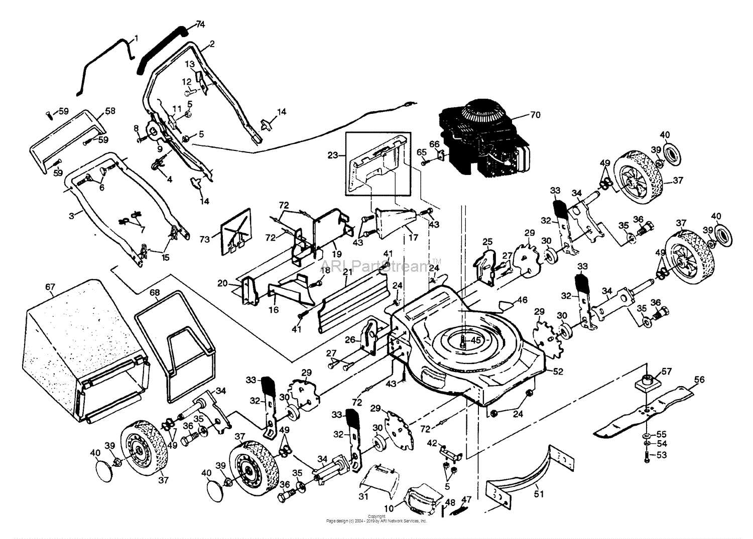 husqvarna 51 parts diagram