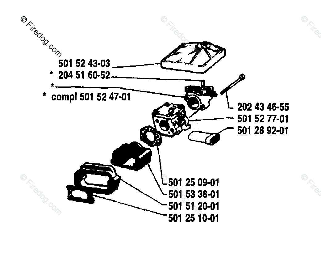 husqvarna 55 rancher parts diagram