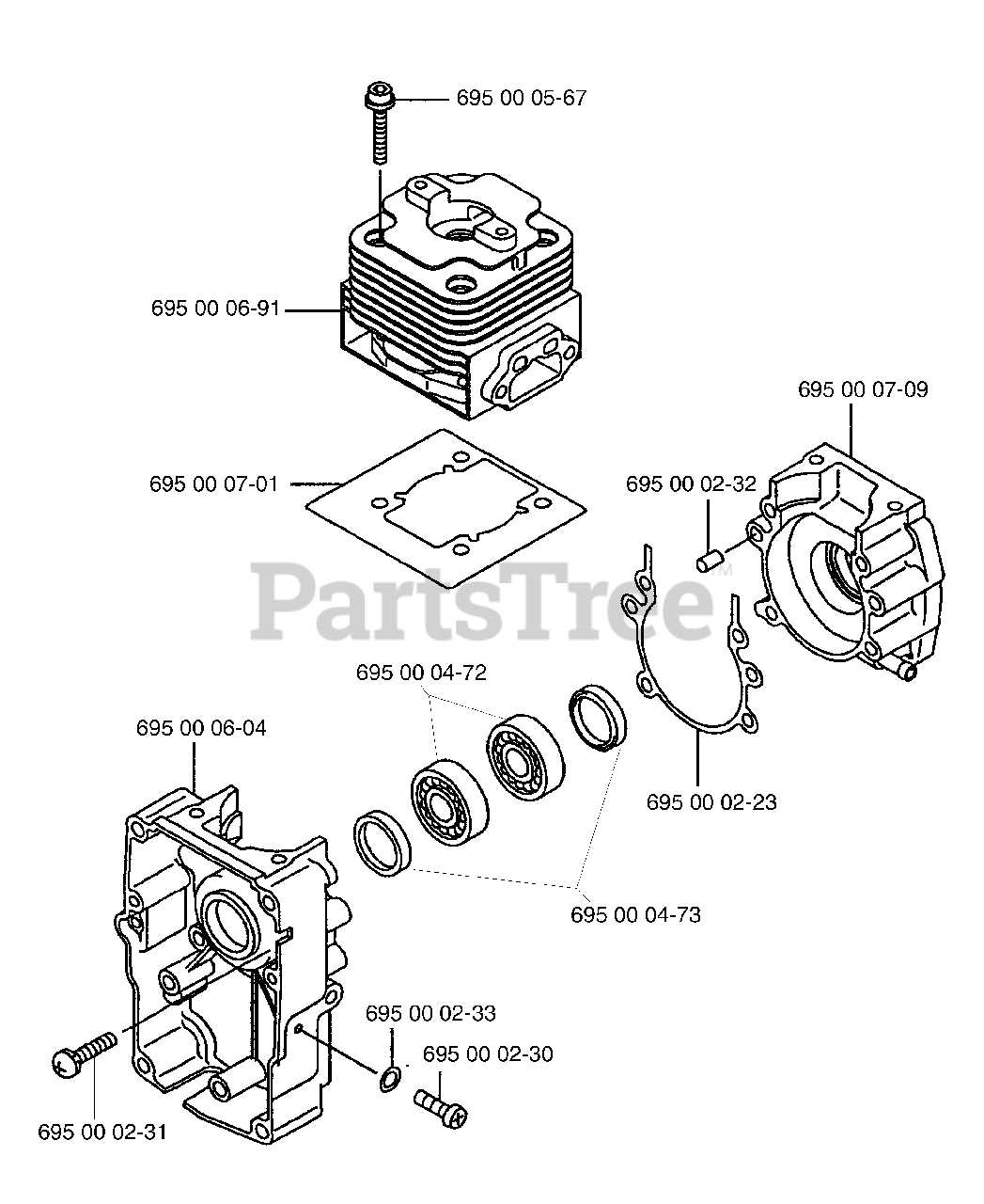 husqvarna leaf blower parts diagram