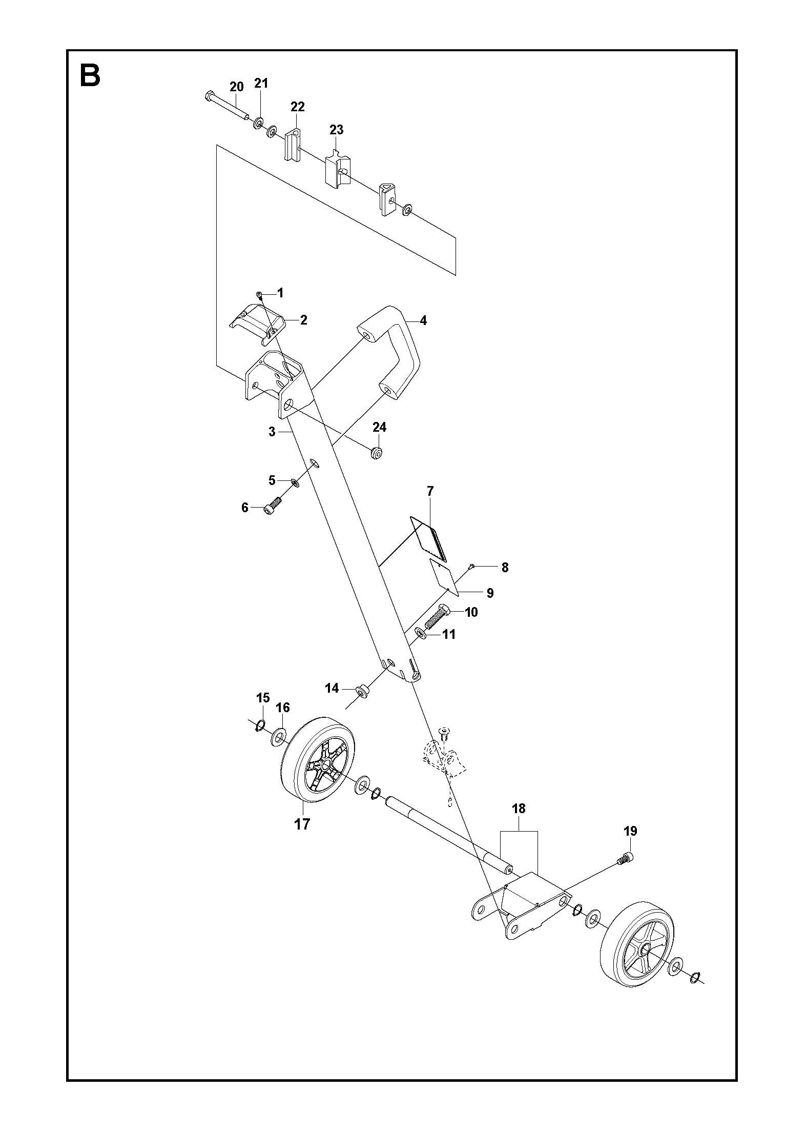 husqvarna pw 2000 parts diagram