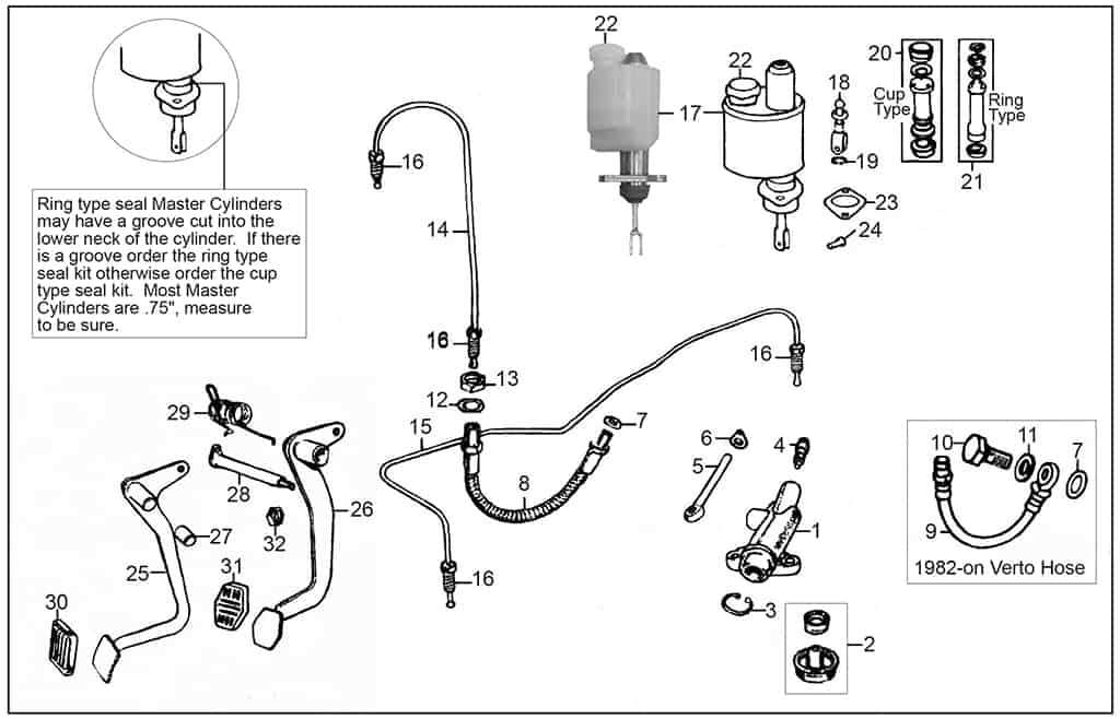 clutch parts diagram