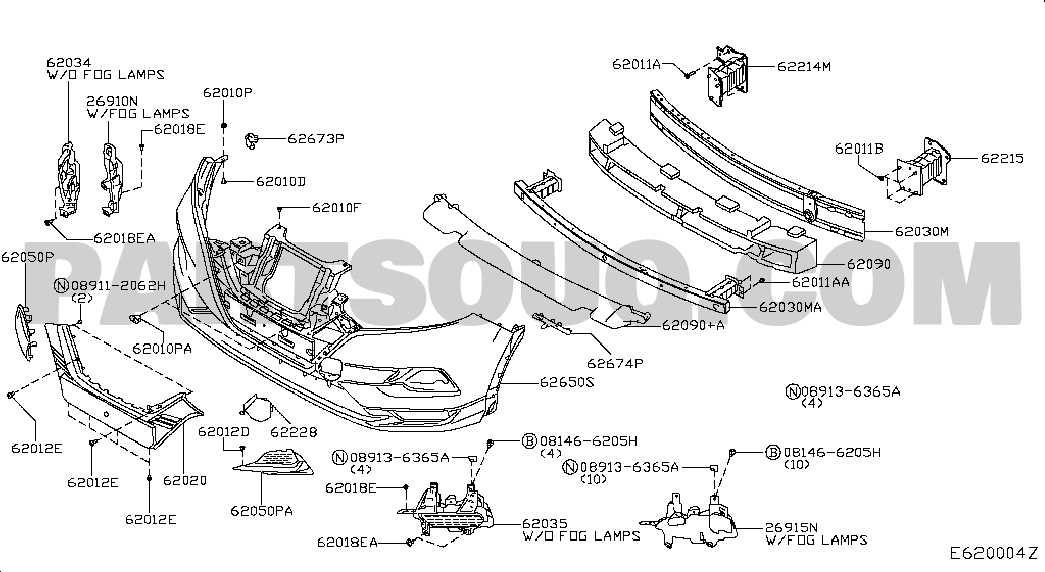 2017 nissan rogue parts diagram