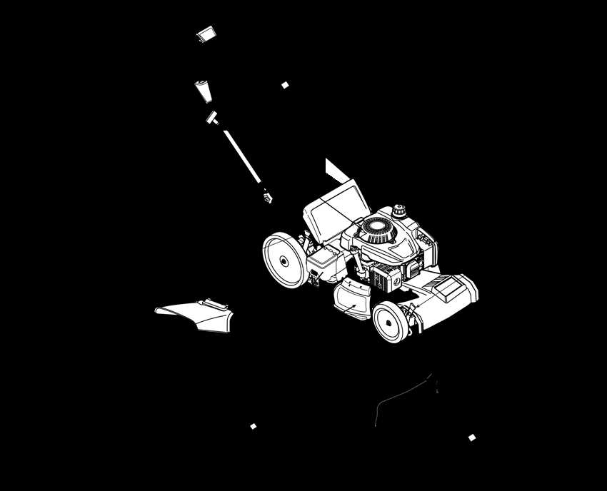 craftsman self propelled lawn mower parts diagram