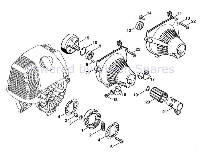 stihl km111r parts diagram