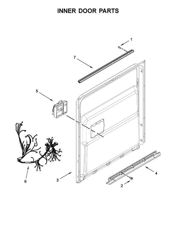 kenmore elite dishwasher 665 parts diagram