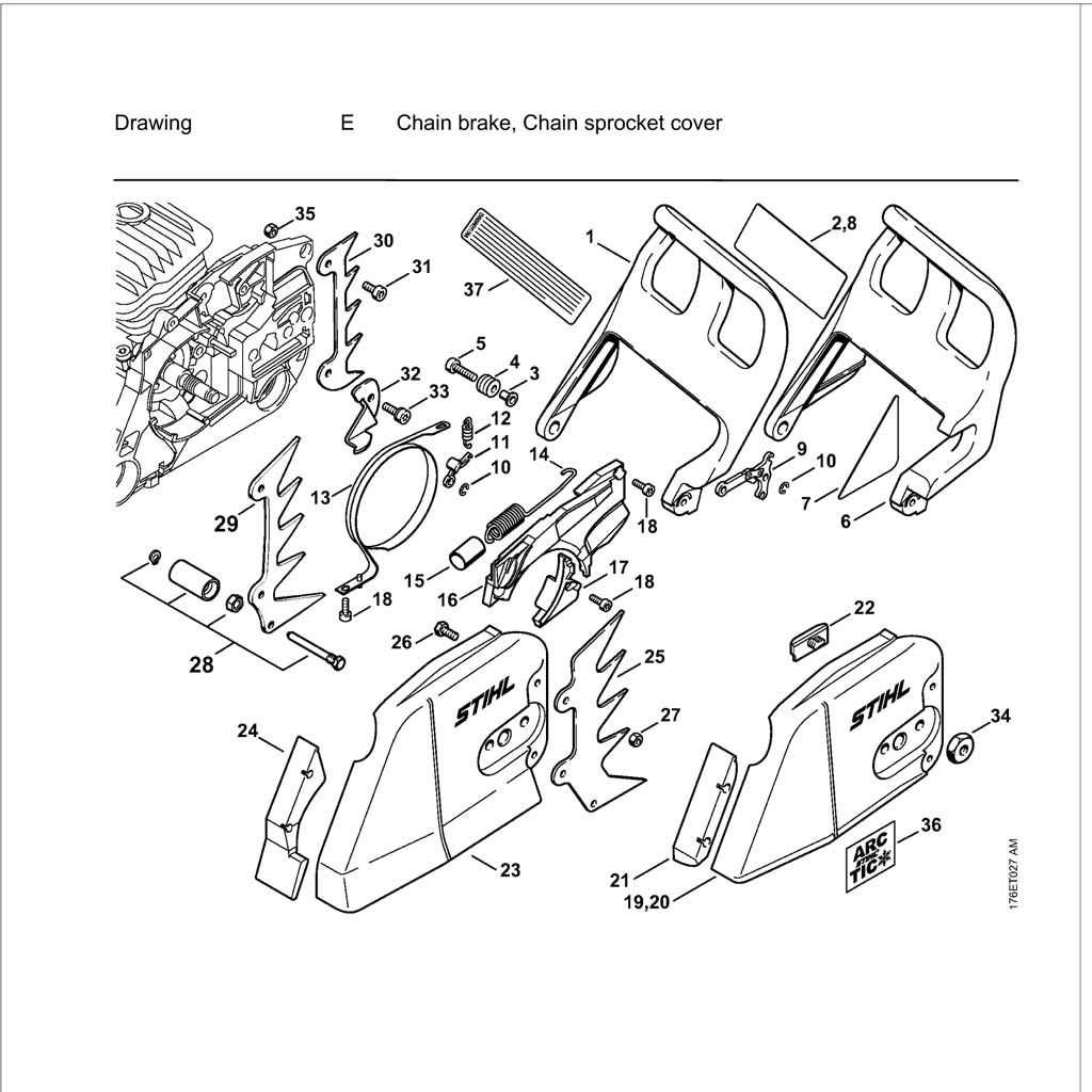 stihl ms 461 parts diagram