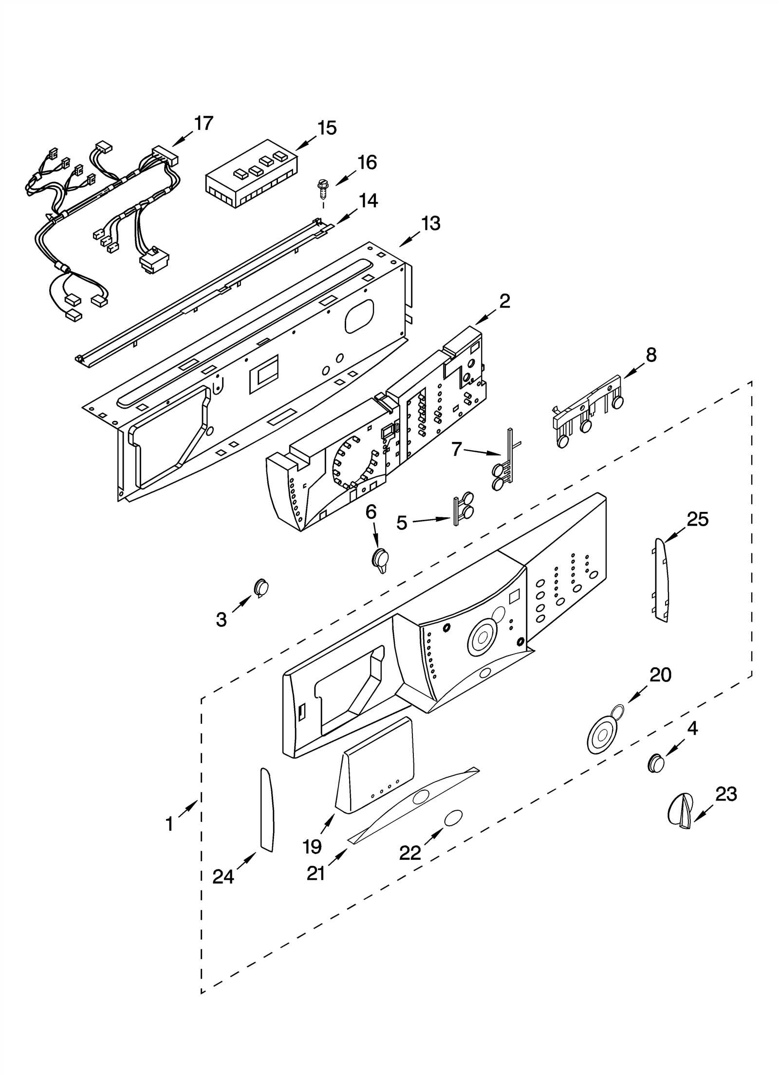 whirlpool front load washer parts diagram