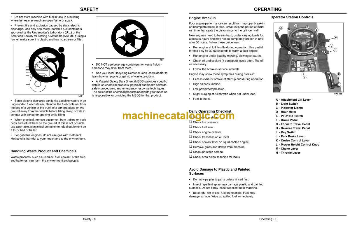 john deere lx266 parts diagram