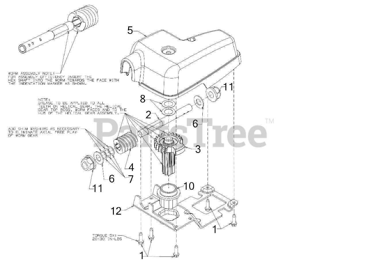 craftsman snowblower parts diagram