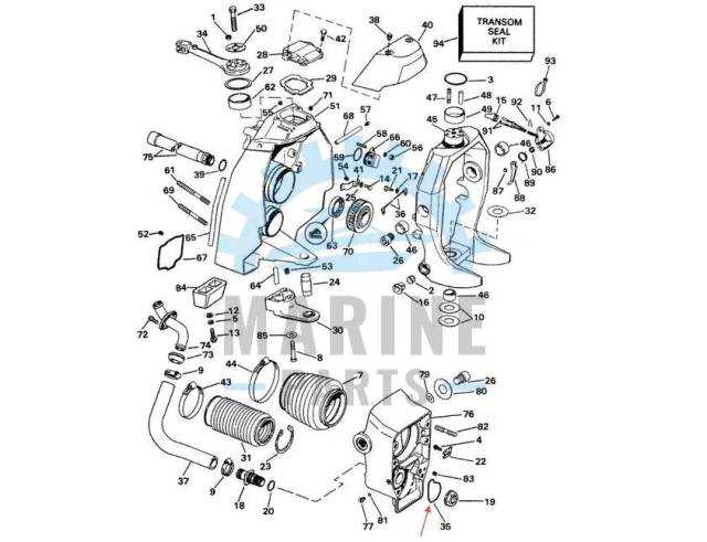 volvo penta outdrive parts diagram