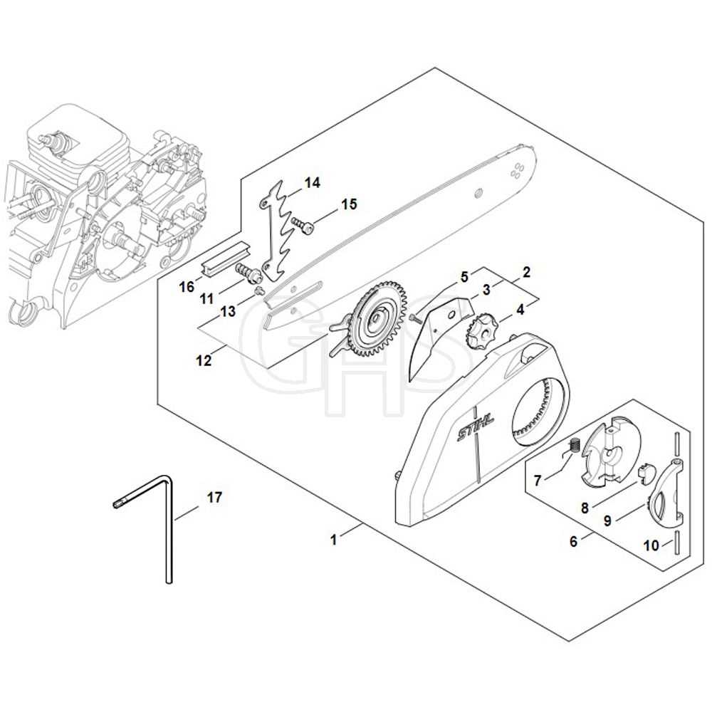 stihl 250 chainsaw parts diagram