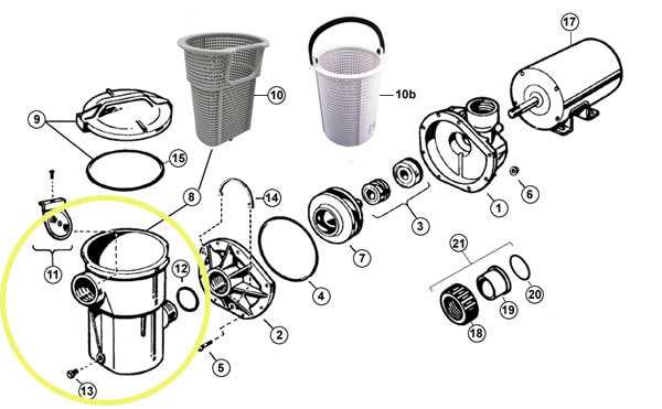 hayward pool sand filter parts diagram