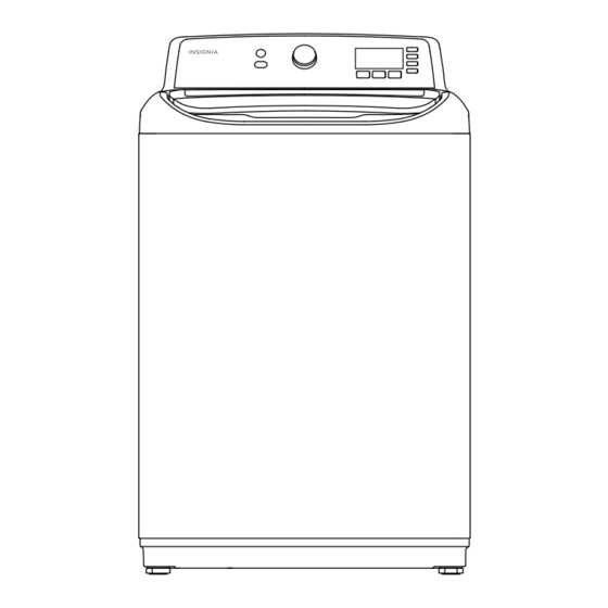 insignia washer parts diagram