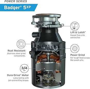 insinkerator badger 5 parts diagram