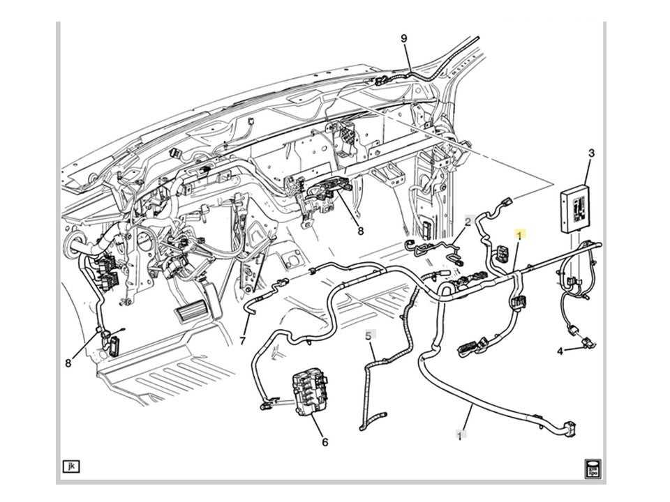 2011 chevy silverado parts diagram