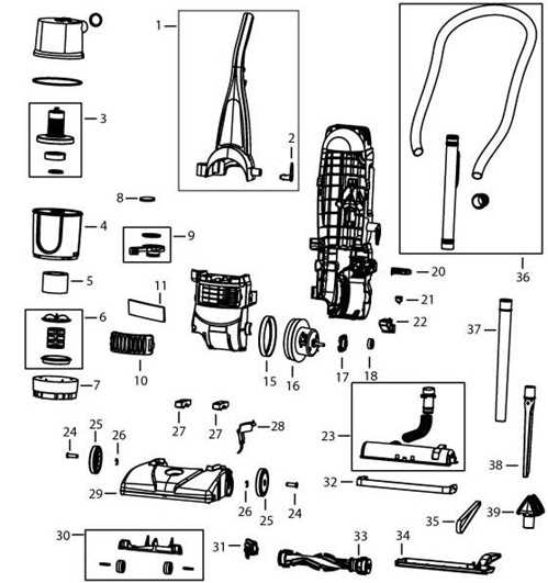 bissell 1548 parts diagram