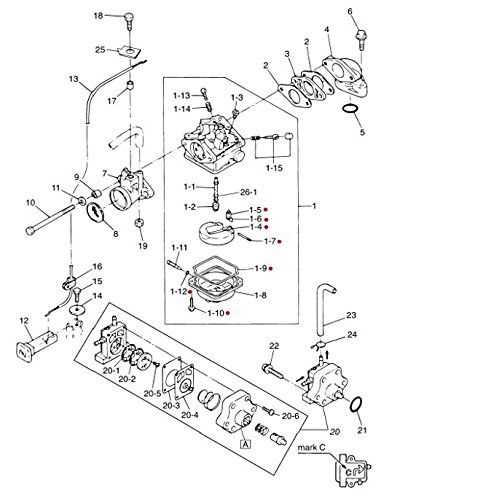 nissan outboard parts diagram