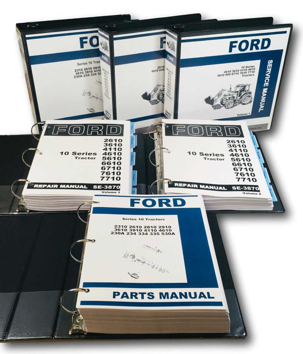 ford 4610 parts diagram