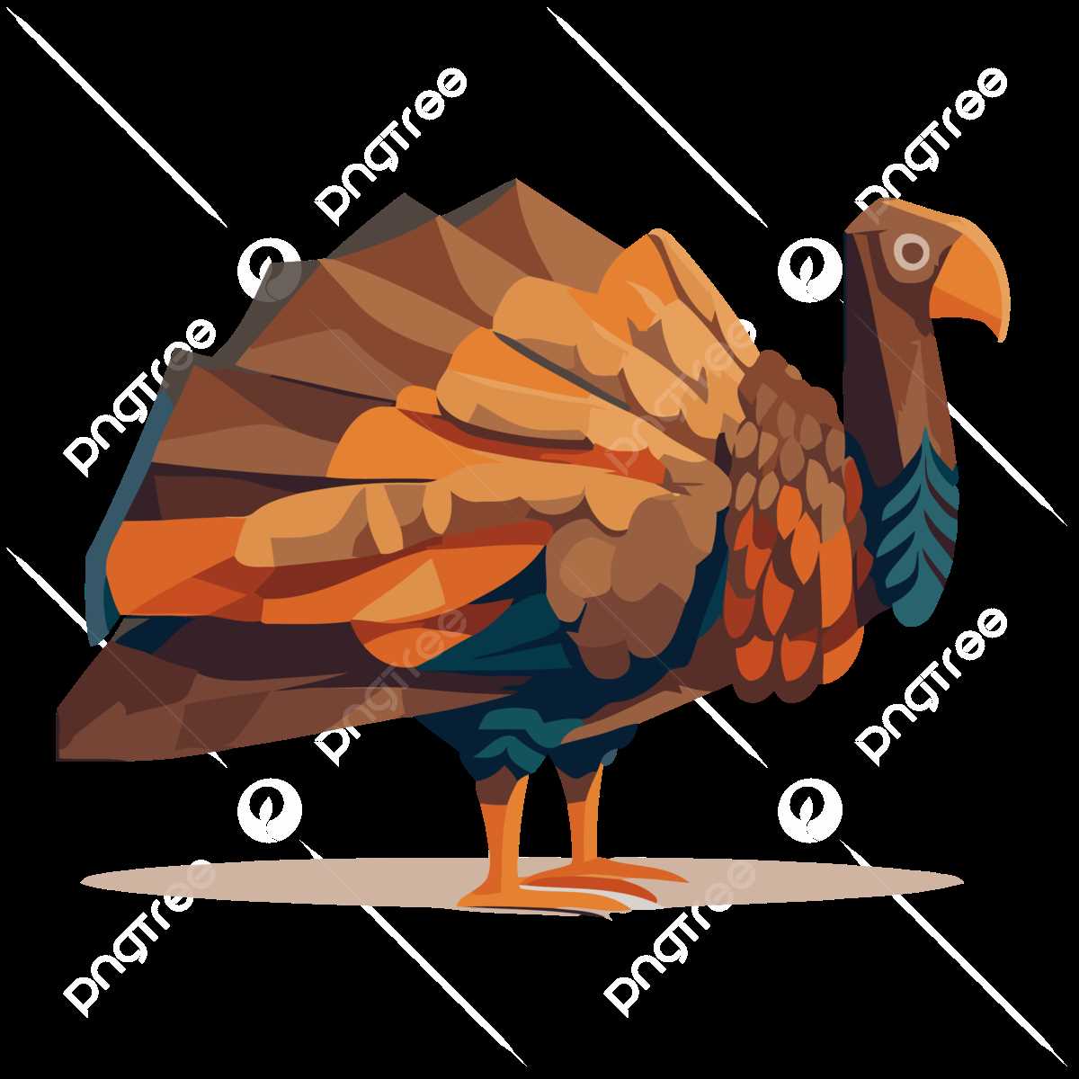 diagram parts of a turkey