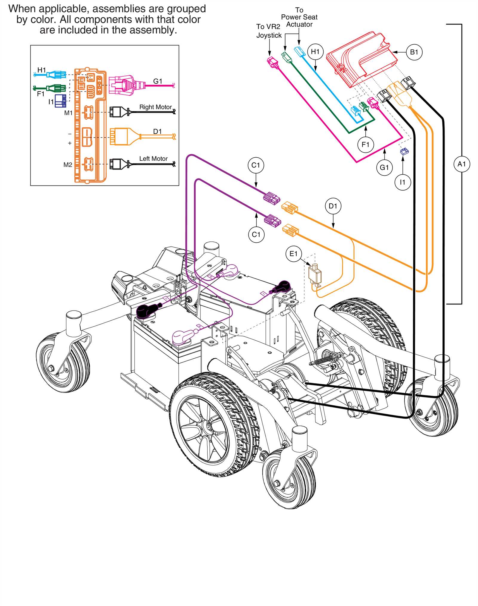 jazzy select parts diagram