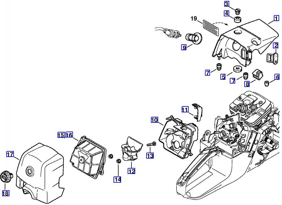 stihl ms362 parts diagram