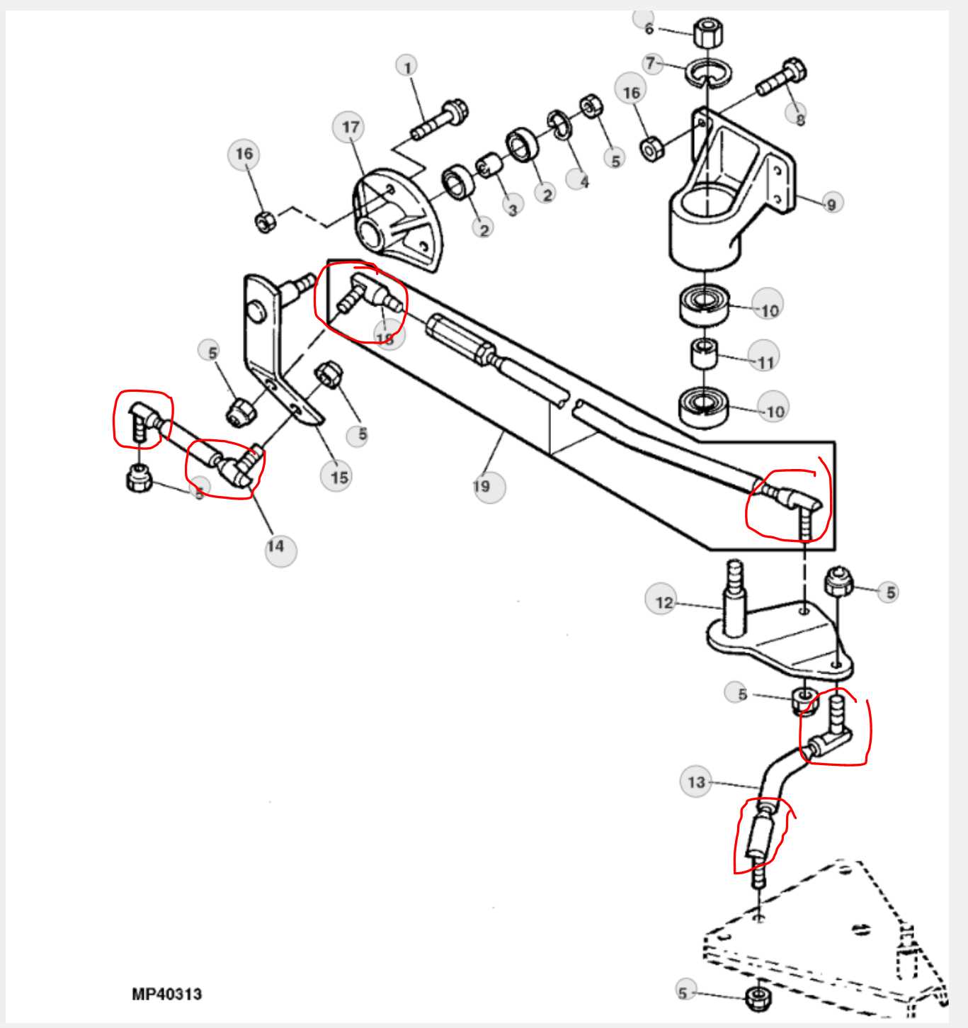 jd 345 parts diagram