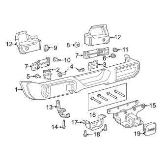 jeep wrangler body parts diagram