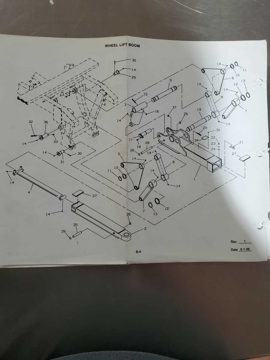 jerr dan wheel lift parts diagram