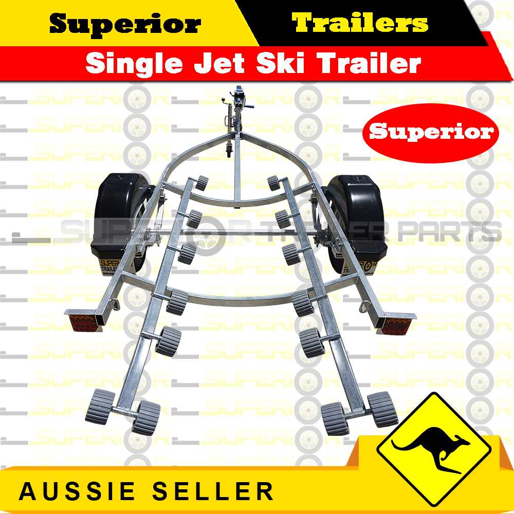 jet ski trailer parts diagram