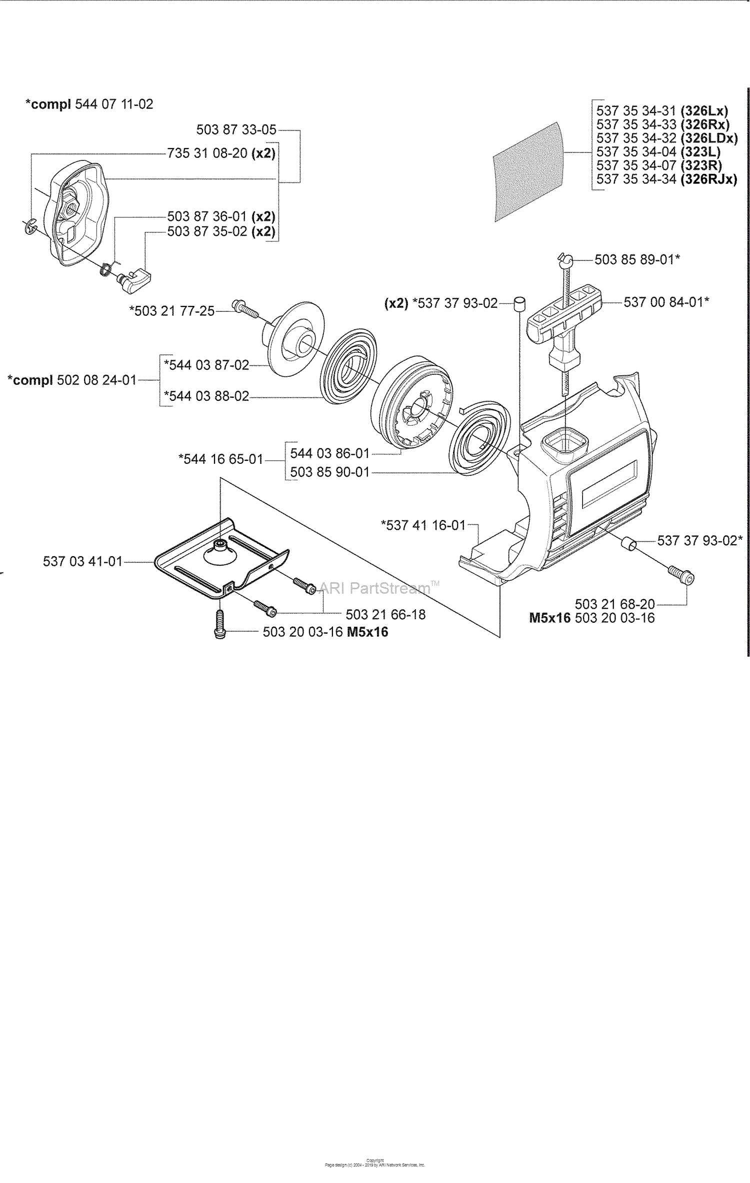 starter parts diagram