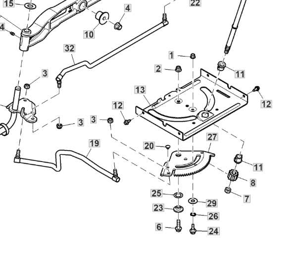 john deere l130 steering parts diagram