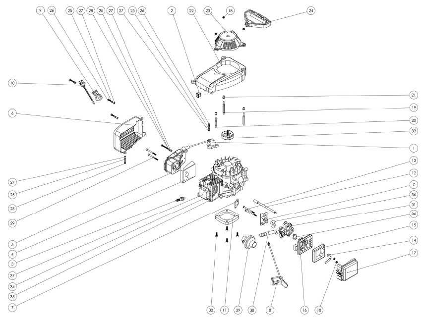 jiffy pro 4 propane ice auger parts diagram