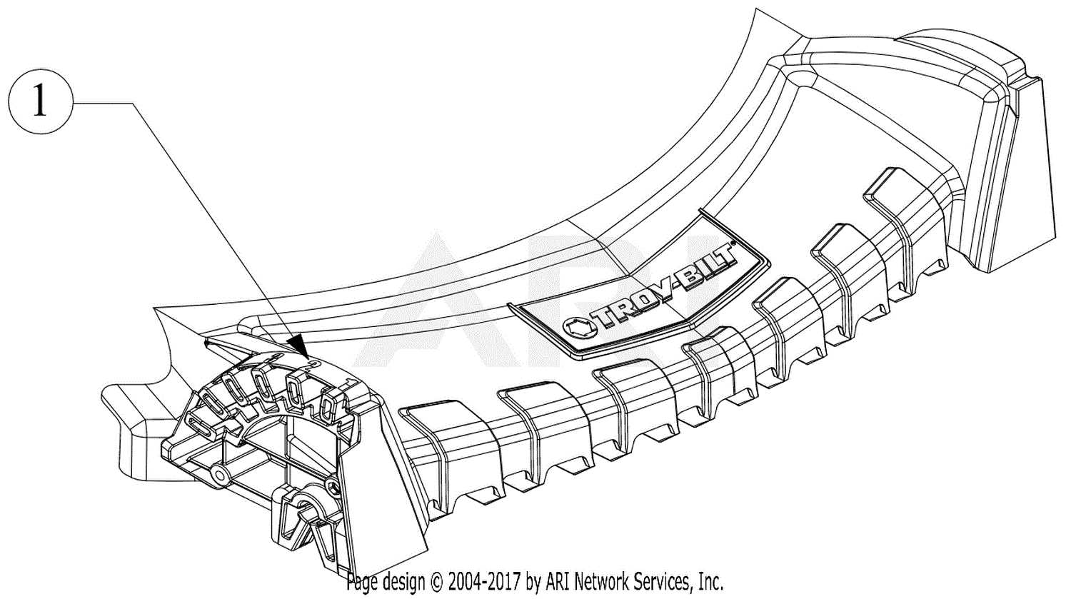 troy bilt tb130 parts diagram