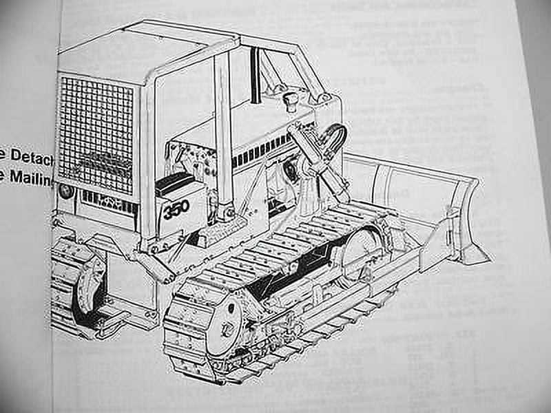 bulldozer parts diagram