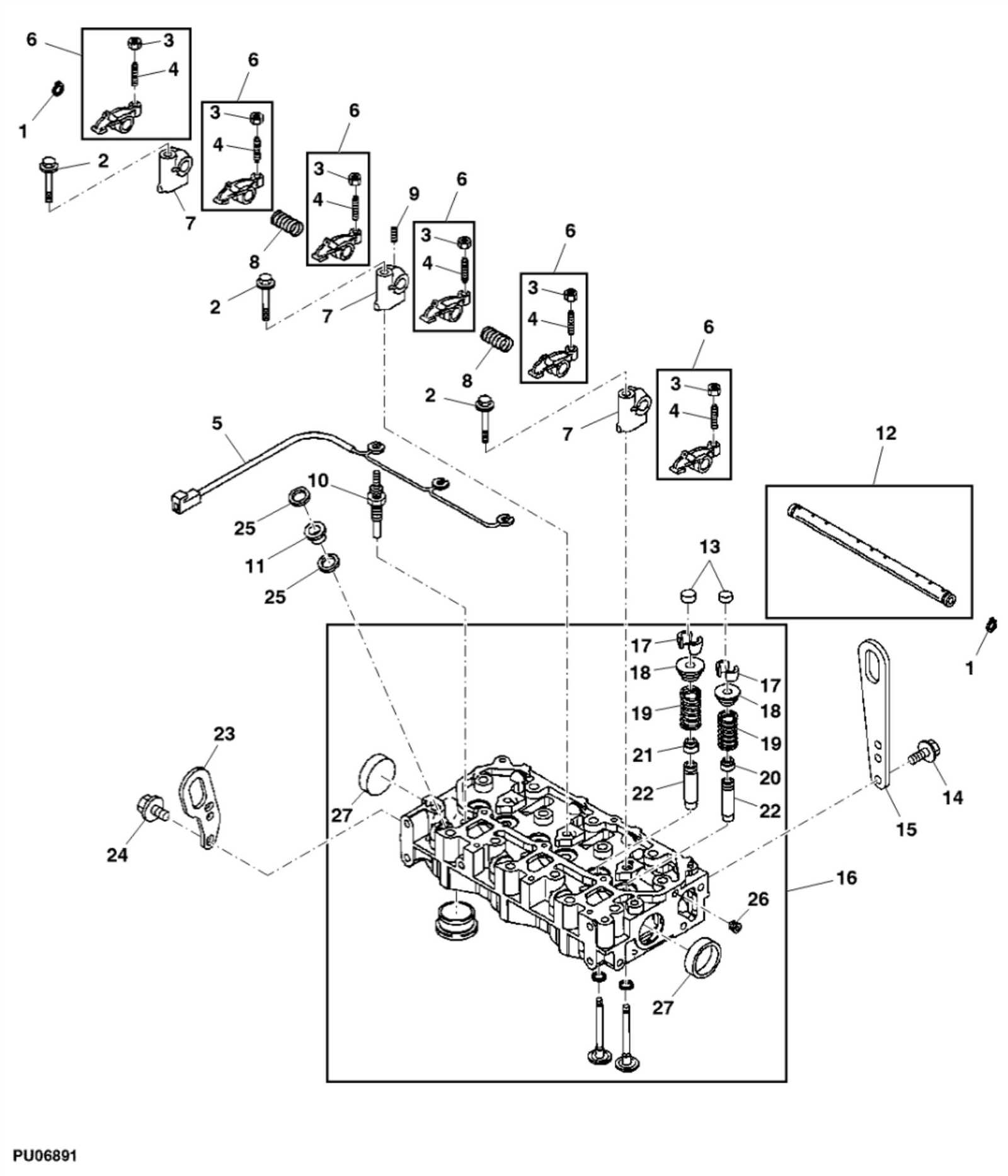 john deere 1025r parts diagram