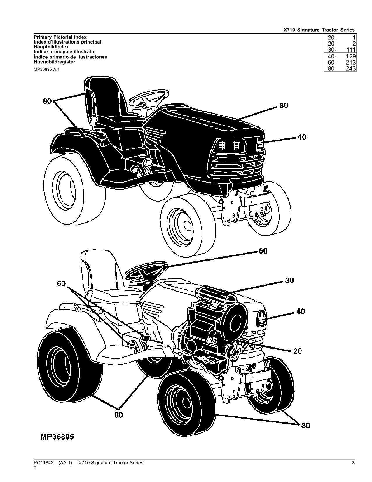 john deere 111 parts diagram